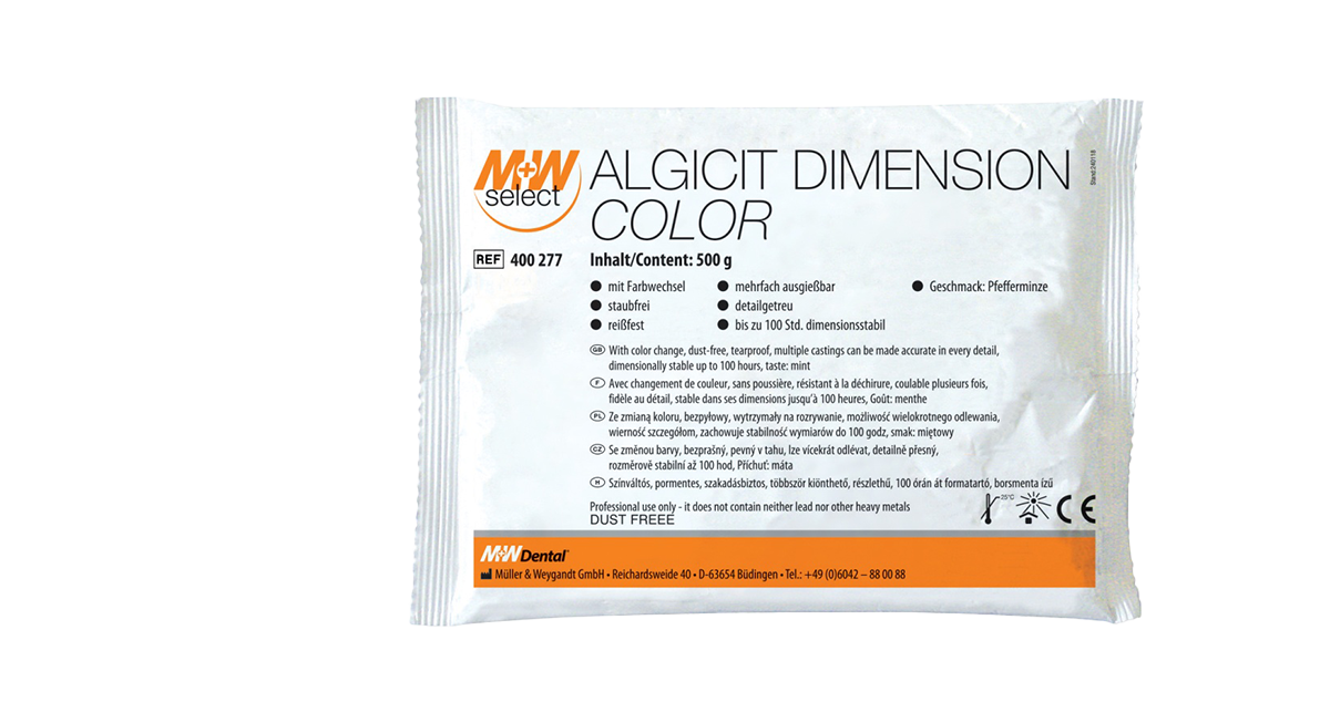 M+W Algicit color Dimension 500 g