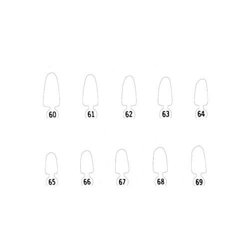 68-Polykarbonátové korunky 5ks