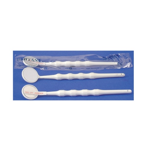 Brillant jednorázové zrcátko č.4 (19 mm) 100 ks