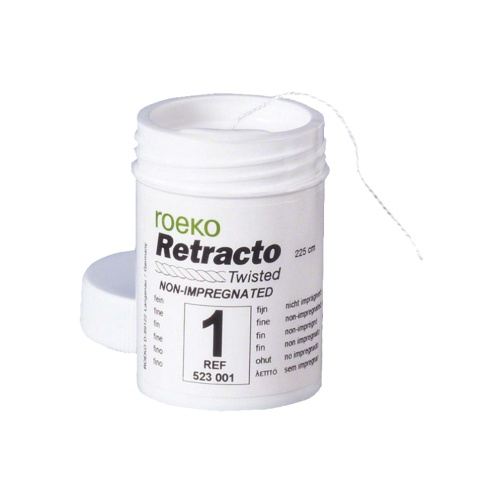 Retracto Twisted neimpr. 1 tenké (225cm)