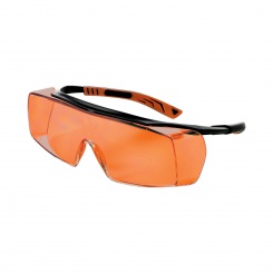 M+W Ochranné brýle SoftPad oranžové 1ks (černo/oranžové)