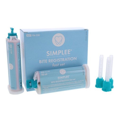 SIMPLEE Bite Registration Fast set 2x50ml SIMPLEE Bite Registration Fast set 2x50ml