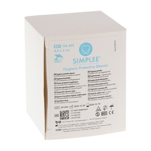 SIMPLEE Hygienické návleky na senzory OPG 4,5x2cm, 500ks