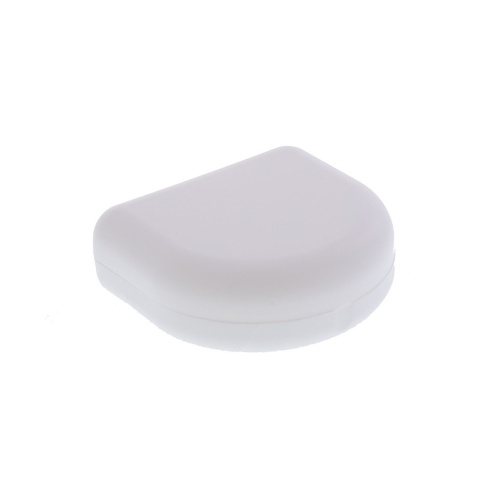 SIMPLEE Krabička na rovnátka bílá 10ks