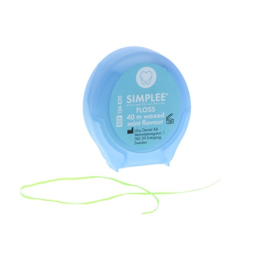 SIMPLEE Floss zubní vlákno voskované 40 m SIMPLEE Floss zubní vlákno voskované 40 m