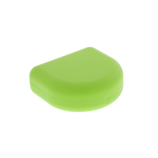 SIMPLEE Krabička na rovnátka světle zelená 10ks