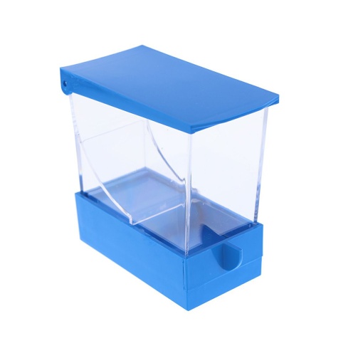 SIMPLEE Zásobník na vatové válečky modrý