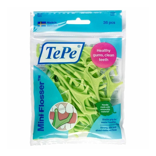 TePe Mini Flosser zubní nit v mečíku 36 ks