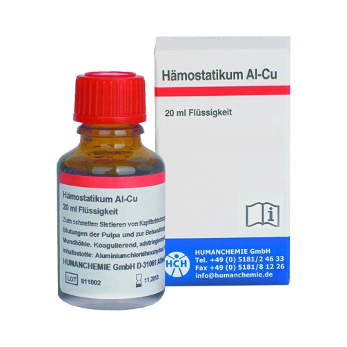 Hemostatikum Al-Cu , lahvička 20 ml