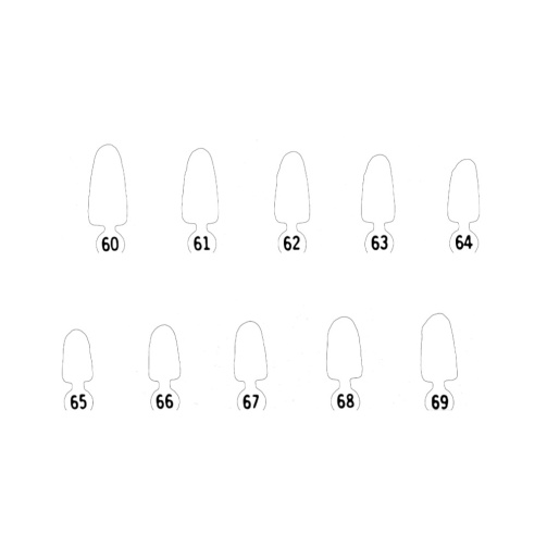 M+W Provizorní korunky 67  5ks