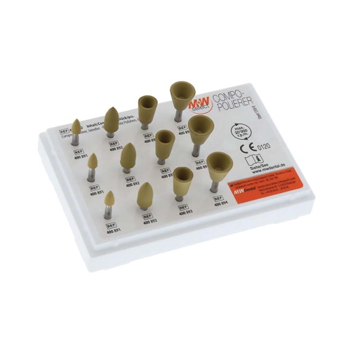 M+W Compo - Polierer Set 12 ks