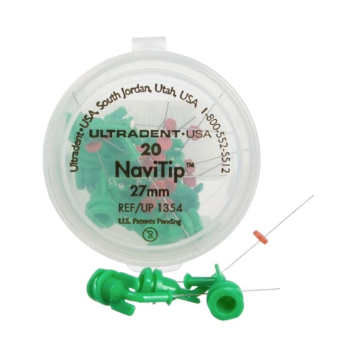 NaviTip 27mm 30G tmavě zelené 20ks