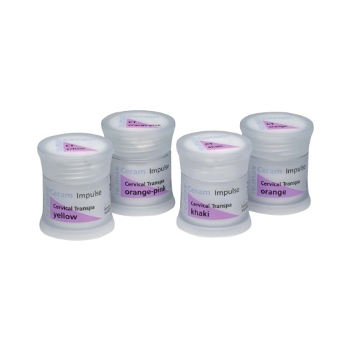IPS e.max Ceram Cervical Transpa oranž.-růžový 20g