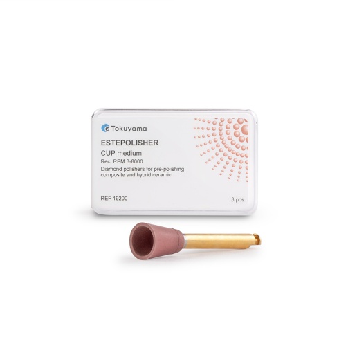 ESTEPOLISHER kalich střední 3ks