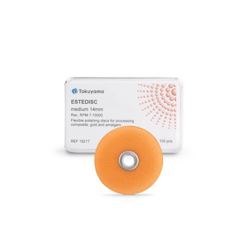 ESTEDISC střední 14mm 100ks (tmavě oranž.)