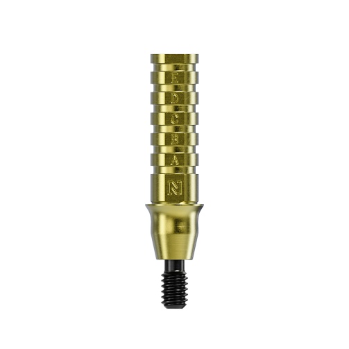 Temporary Abutment Non-Engaging CC RP 2.5mm O4.3