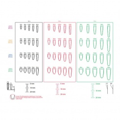 Radiographic Template NobelReplace Taper