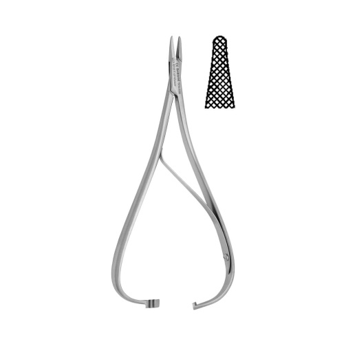 Jehelec Mathieu bez drážky; 14,0 cm