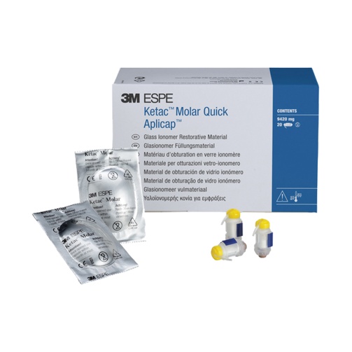 Ketac Molar Quick Aplicap sortiment 50 ks Ketac Molar Quick Aplicap sortiment 50 ks
