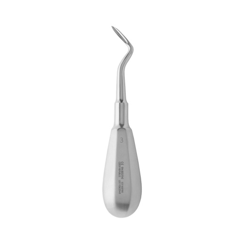 Flohr páka extrakční hrotnatá pravá; 3 mm; 13,0 cm