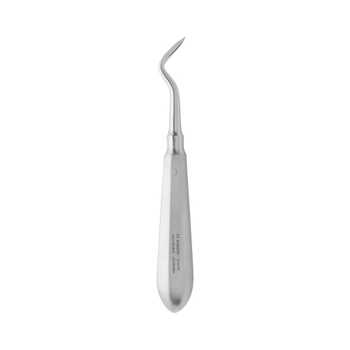 Flohr páka extrakční hrotnatá levá; 3 mm; 15,0 cm