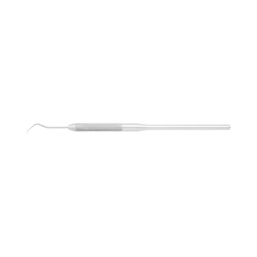 Pátradlo zubní krátké - háčkové, kulaté držátko; 15,2cm