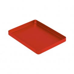 Tray Midi AL (142×183×17 mm) červený