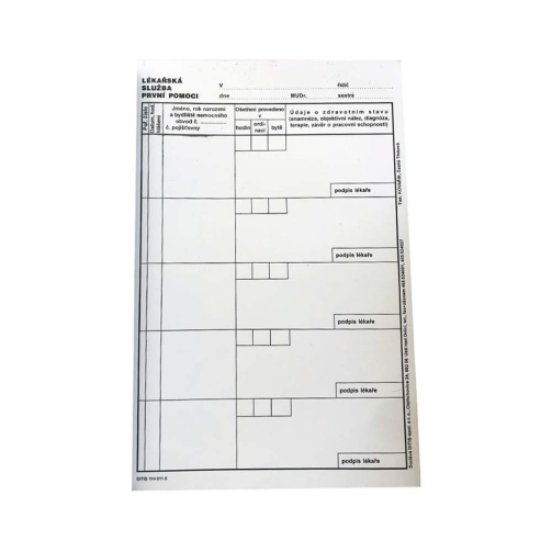 Lékařská služba první pomoci/ blok