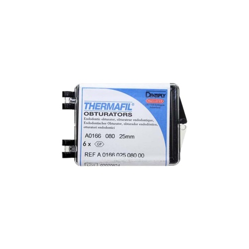 Thermafil Obturator 6ks 80/25mm černá