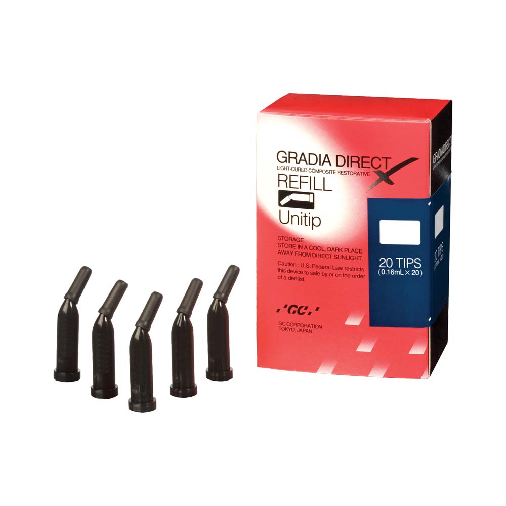 thumbnail image 2 of GC Gradia Direct Hybrid Resin Composite - P-A2 (20 Units/Pack) 003356 2 of 4