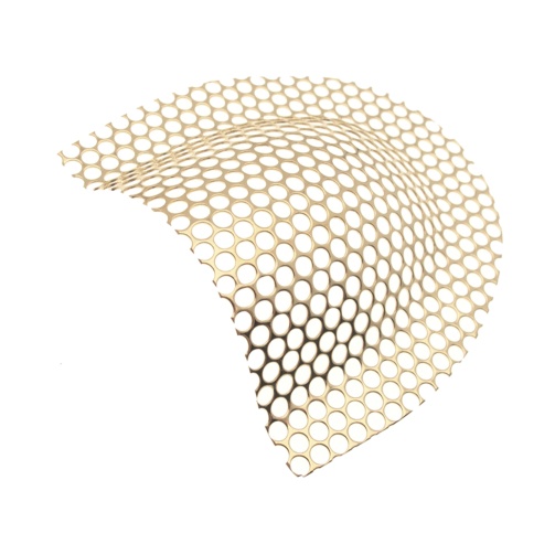 Zesilovací mřížka zlacená 60x54x12mm (1ks) Zesilovací mřížka zlacená 60x54x12mm (1ks)