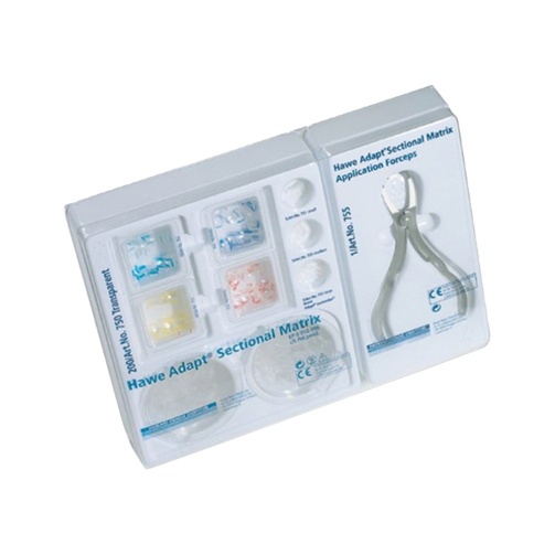 Hawe Adapt matrice 2754 modré 6,5mm (100ks+svorky) větší zakř.