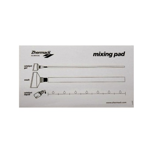 Míchací podložky Zhermack s měřítkem, 12 listů