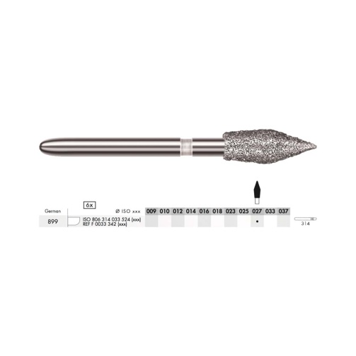 Diamant - occlusal FG M 027 (6ks)