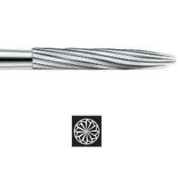 Tvrdokovový vrtáček cylindrický zaoblený FG 012 5ks