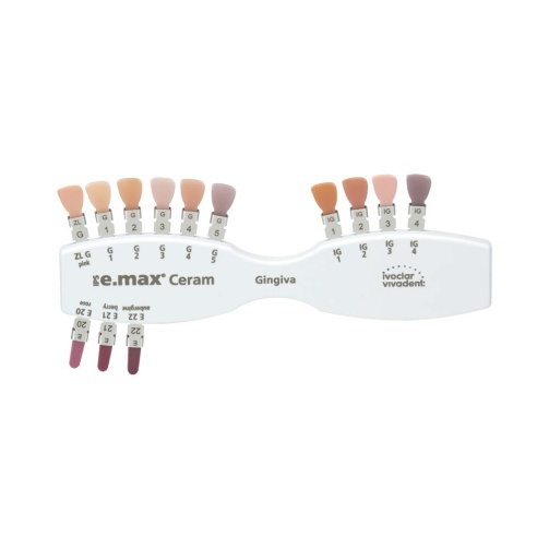 IPS e.max Ceram Gingiva vzorník