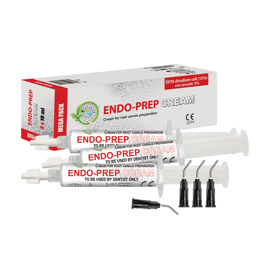 Endoprep cream Mega pack 3x10ml EDTA 15 Dentamed