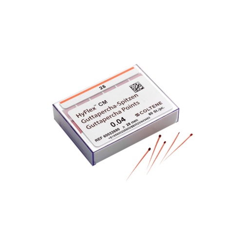 HyFlex CM Guttaperčové čepy .04 #25, 60 ks HyFlex CM Guttaperčové čepy .04 #25, 60 ks