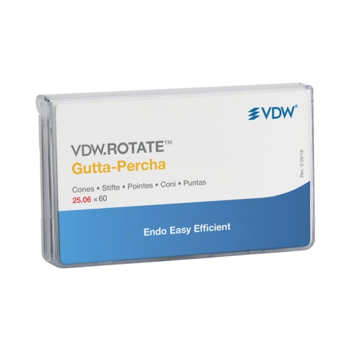 VDW Rotate gutaperčové čepy 35/.04
