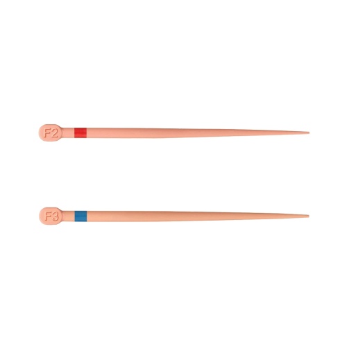 Protaper Gold CONFORM FIT Guttaperčové čepy F2/F3 60ks Protaper Gold CONFORM FIT Guttaperčové čepy F2/F3 60ks