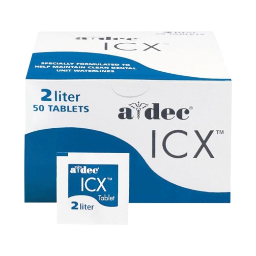 Dezinfekce A-DEC ICX tablety (2 l) 50 ks (90.1065.01) Dezinfekce A-DEC ICX tablety (2 l) 50 ks (90.1065.01)