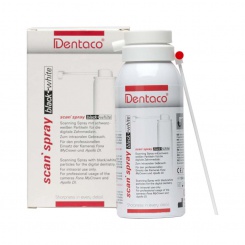 Dentaco Scan spray Black & white 100ml + 2 kanyly
