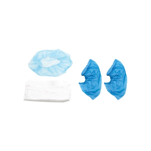 Ochranný set (plášť, čepice, návleky) - sterilní