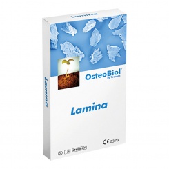 OsteoBiol SEMI Soft Cortical Lamina 1 Blister DRIED/SEMI SOFT 35x15x 1mm  (+- 1 mm)porcine -prasečí