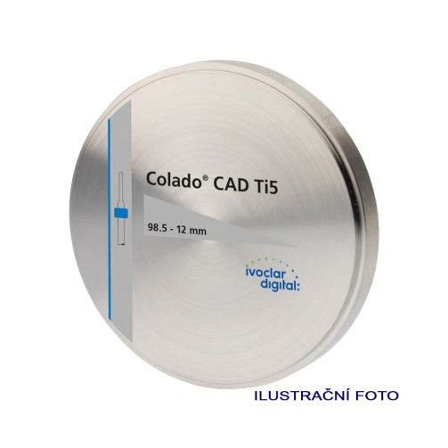 Colado CAD Ti5 98.5-13.5mm/1 Colado CAD Ti5 98.5-13.5mm/1