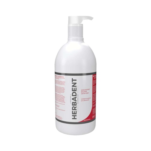 Herbadent Professional bylinná ústní voda s CHX 0,12% 240 ml