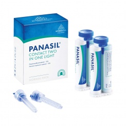 Panasil Contact two in one Light NEW 2x50 ml (modré kanyly)