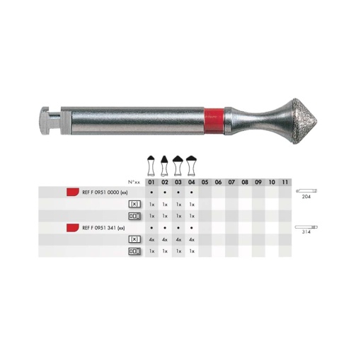 Diamant Isometrix FG 04(4 ks)