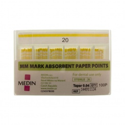 MD papírové čepy 020/.04 kalibrované (100ks)