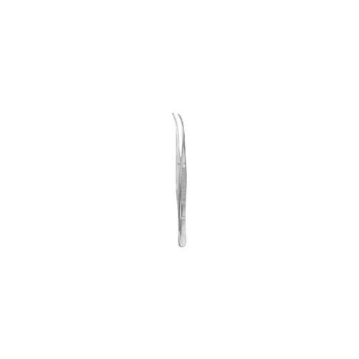 Pinzeta chirurgická zahnutá; 15,5cm